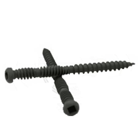 Newport Fasteners Deck Screw, #10 x 2-1/2 in, Steel, Flat Head, Combination Phillips/Slotted Drive, 25 PK 541776-25